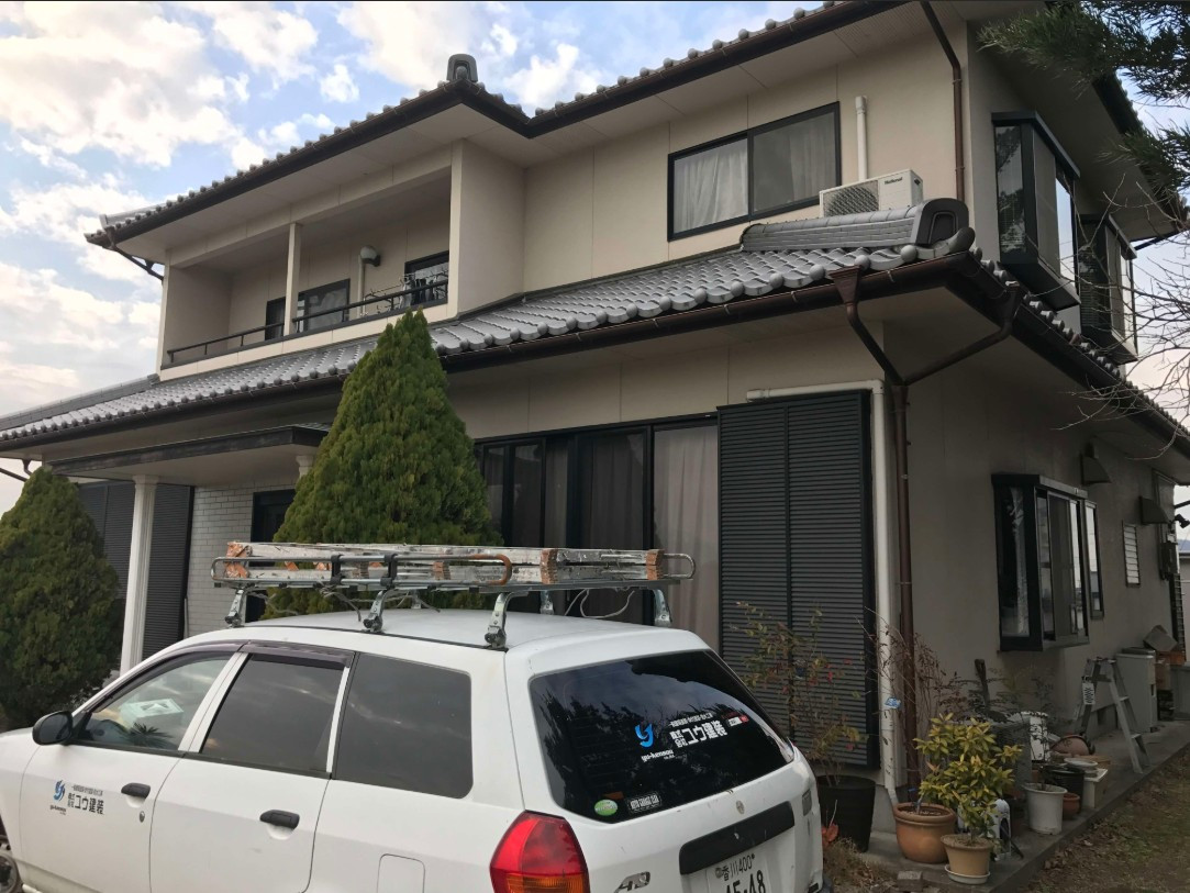 香川県仲多度郡まんのう町K様邸外壁塗装リフォーム、屋根塗装リフォーム、塗り替え工事