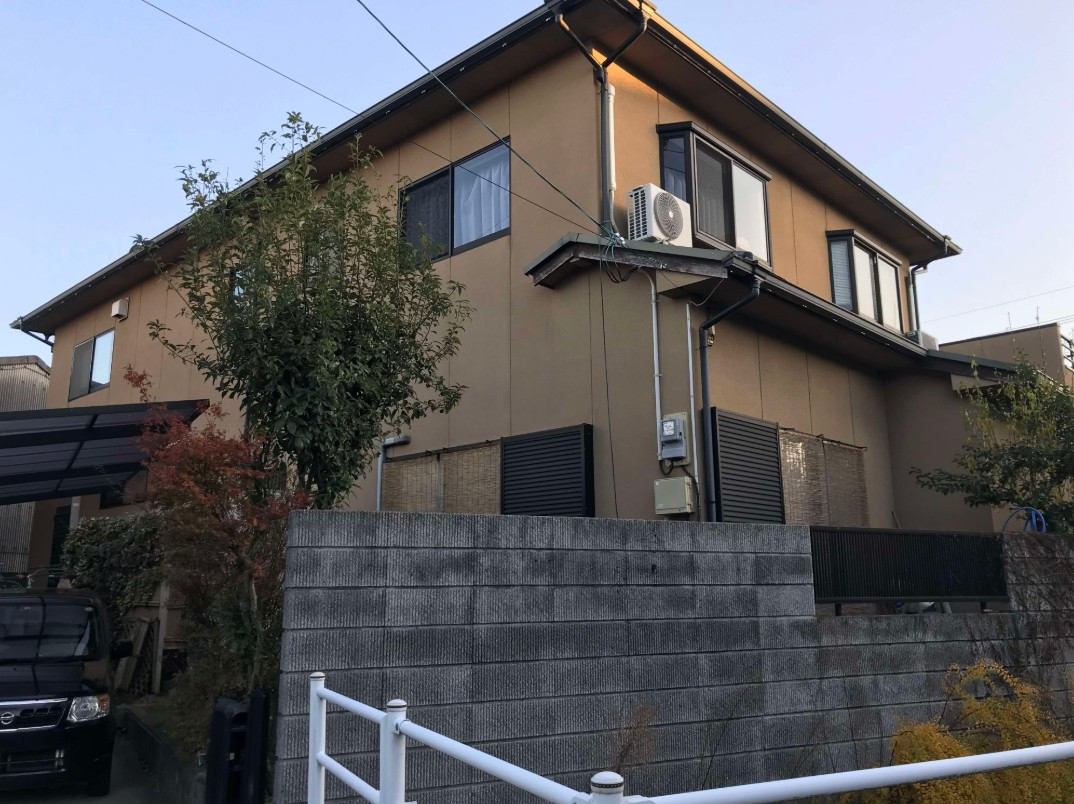 香川県高松市仏生山町D様邸外壁・屋根塗装、塗替え工事