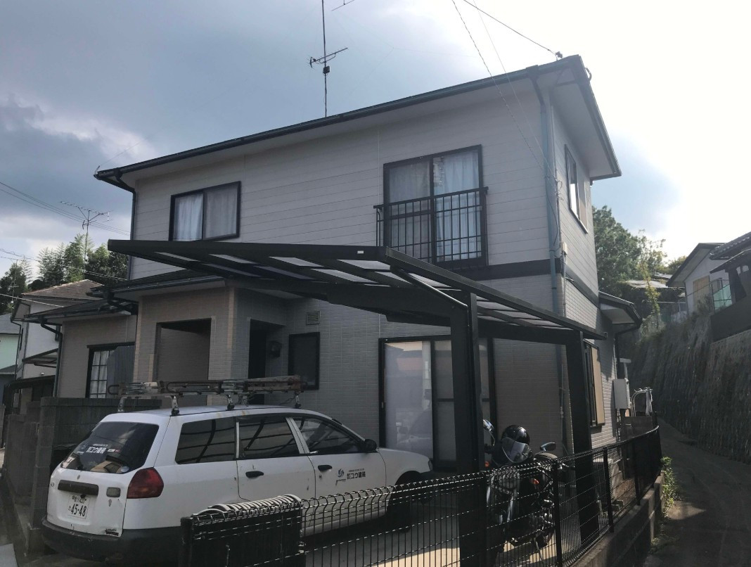 香川県東かがわ市Y様邸外壁塗装、屋根塗装・塗り替え工事