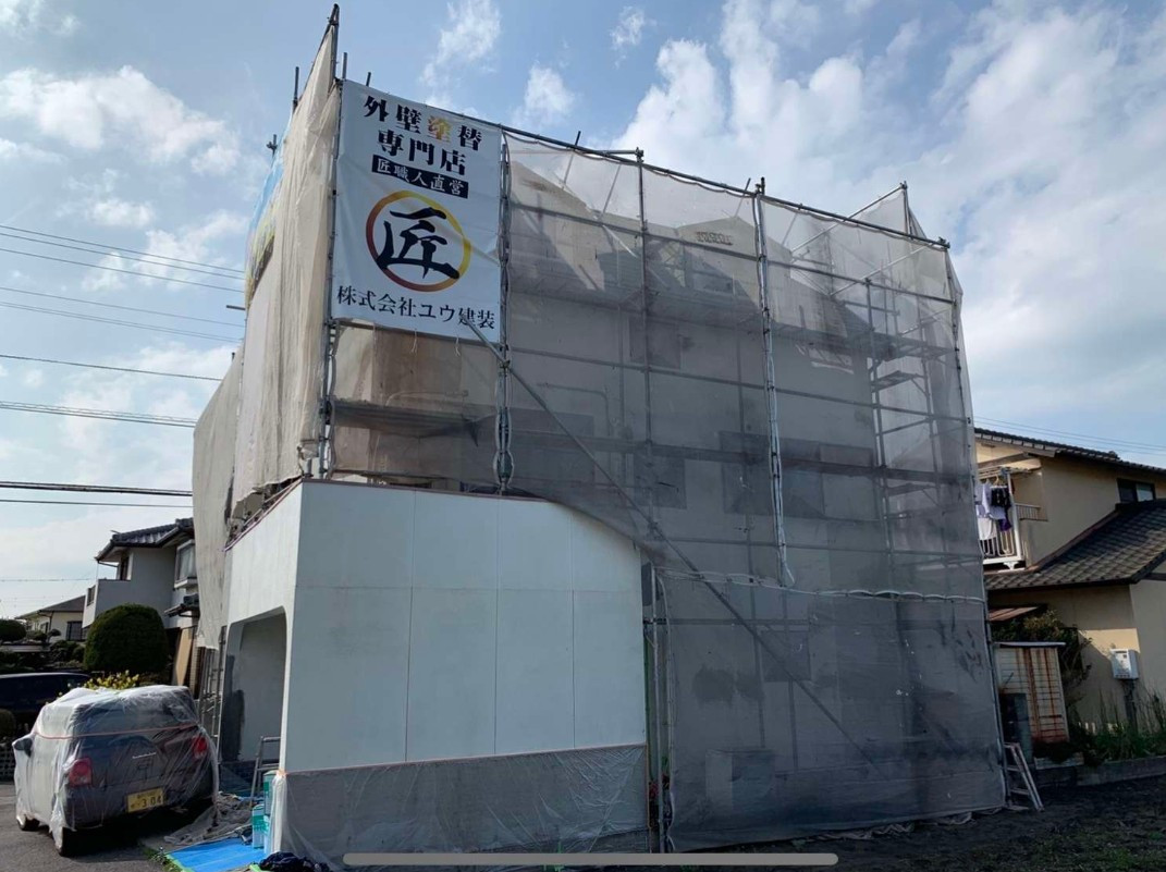 香川県高松市高松町K様邸外壁塗装、塗り替え工事