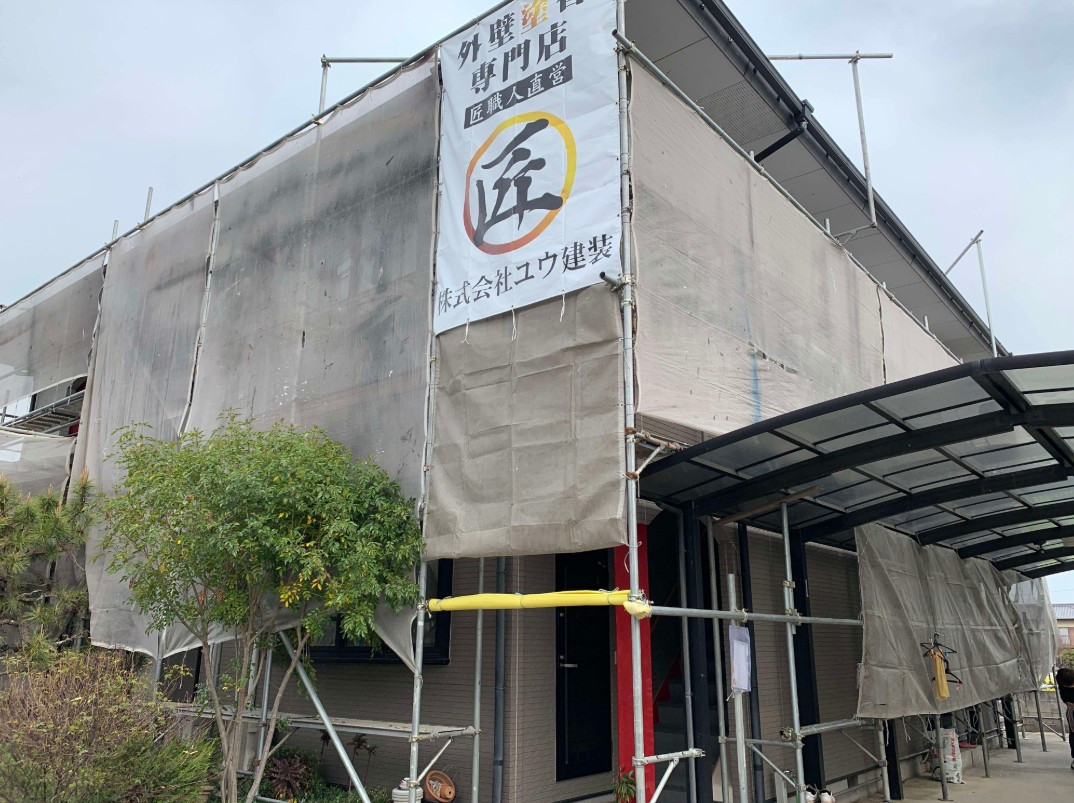 香川県高松市御厩町I様邸外壁塗装、塗り替え工事